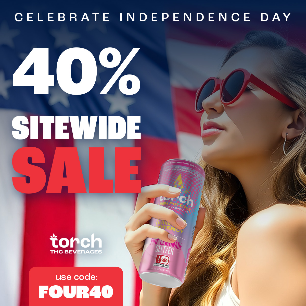 40% Off for 4th of July