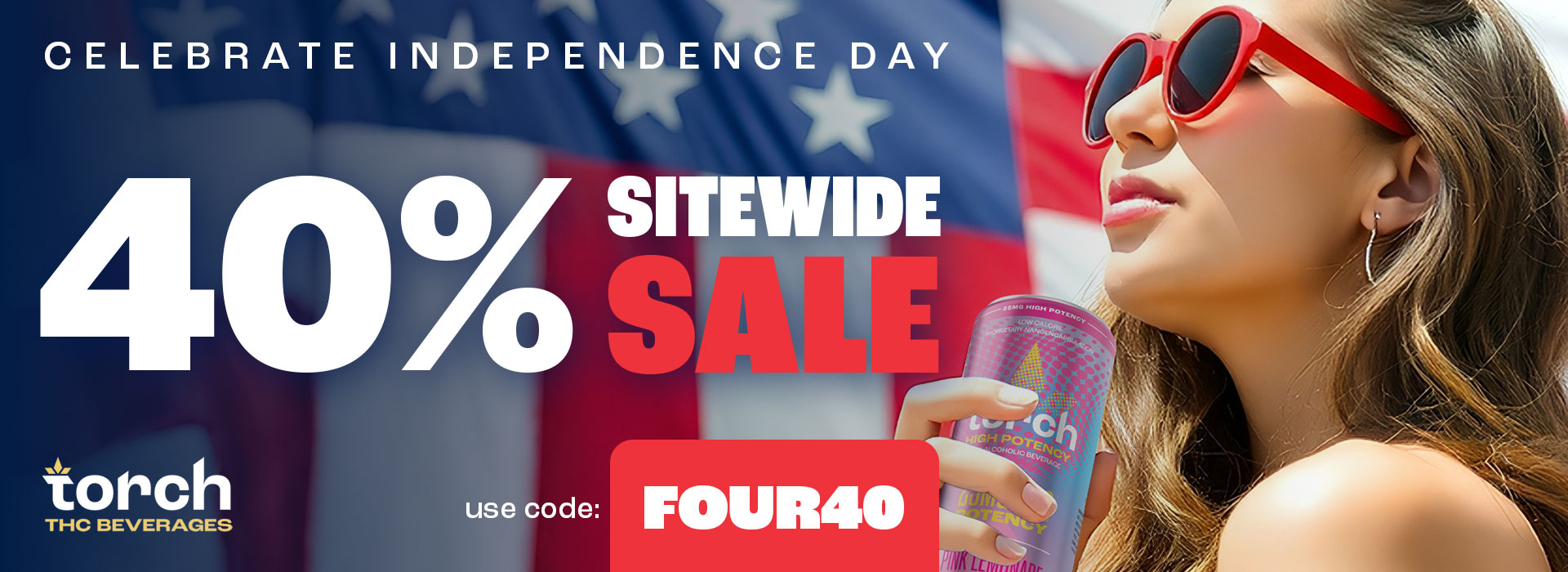 40% off for 4th of July